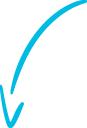 A blue arrow pointing down on a black background.